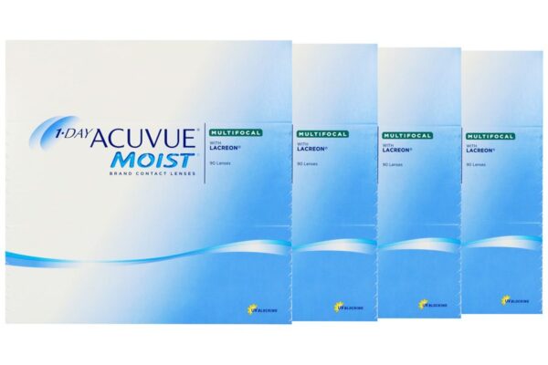 1-Day Acuvue Moist Multifocal 4 x 90 Tageslinsen Sparpaket 6 Monate