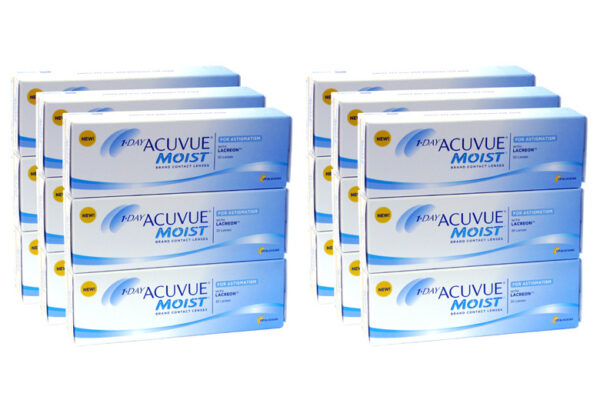 1-Day Acuvue Moist for Astigmatism 6 x 90 Tageslinsen Sparpaket 9 Monate