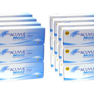 1-Day Acuvue Moist for Astigmatism 8 x 90 Tageslinsen Sparpaket 12 Monate