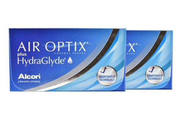 Air Optix plus HydraGlyde 2 x 6 Monatslinsen