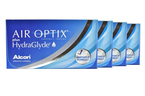 Air Optix plus HydraGlyde 4 x 6 Monatslinsen