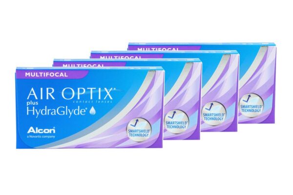 Air Optix plus HydraGlyde Multifocal 4 x 6 Monatslinsen