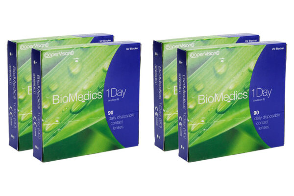Biomedics 1 day Extra 4 x 90 Tageslinsen Sparpaket 6 Monate