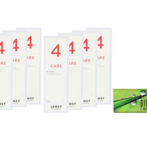 Bios Comfort Toric 4 x 6 Monatslinsen + Lensy Care 4 Jahres-Sparpaket