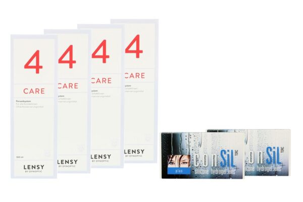 ConSiL Plus Toric 2 x 6 Monatslinsen + Lensy Care 4 Halbjahres-Sparpaket