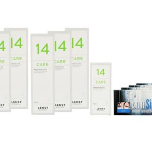 ConSiL Plus Toric 4 x 6 Monatslinsen + Lensy Care 14 Jahres-Sparpaket