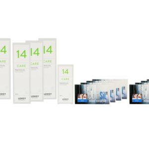 ConSiL Plus Zoom 8 x 3 Monatslinsen + Lensy Care 14 Jahres-Sparpaket