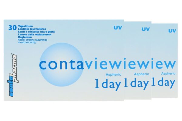 Contaview aspheric 1day UV 90 Tageslinsen
