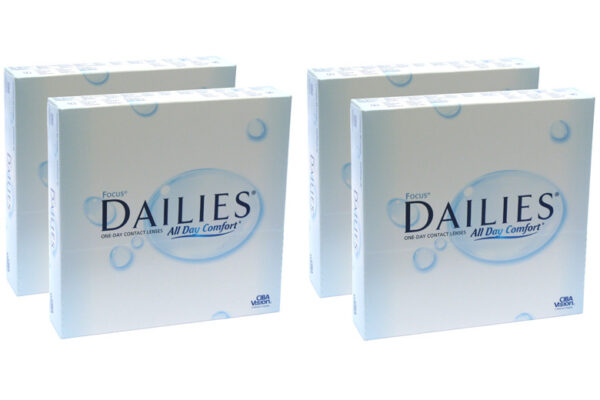 Dailies All Day Comfort 4 x 90 Tageslinsen Sparpaket 6 Monate