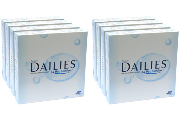 Dailies All Day Comfort 8 x 90 Tageslinsen Sparpaket 12 Monate