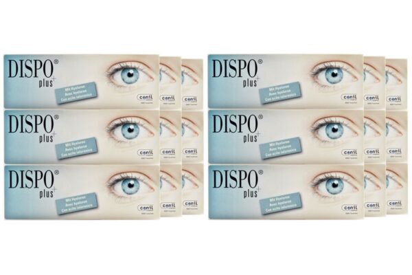 Dispo Plus 6 x 90 Stück - Tageslinsen Sparpaket für 9 Monate von Conil