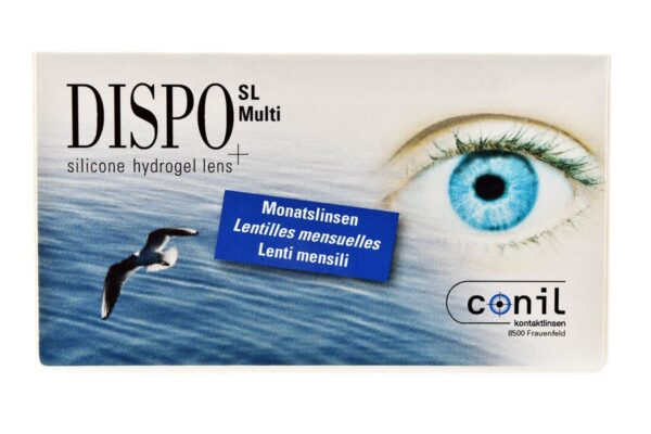 Dispo SL Multi 4 x 6 Monatslinsen + Lensy Care 5 Jahres-Sparpaket
