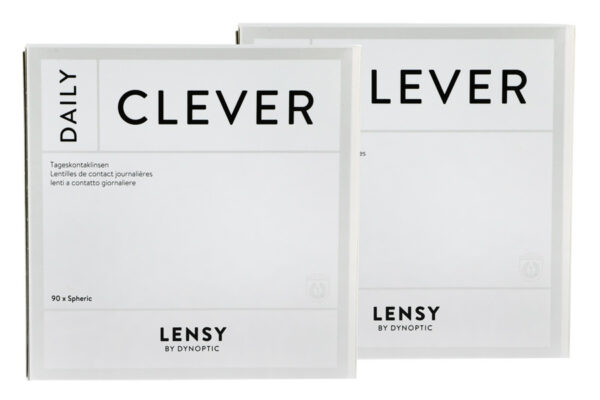 Lensy Daily Clever Spheric 2 x 90 Tageslinsen Sparpaket 3 Monate