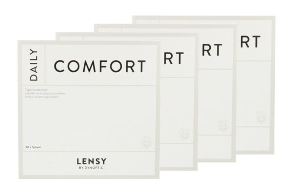 Lensy Daily Comfort Spheric 4 x 90 Tageslinsen Sparpaket 6 Monate