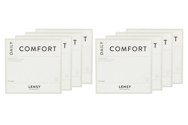 Lensy Daily Comfort Spheric 8 x 90 Tageslinsen Sparpaket 12 Monate