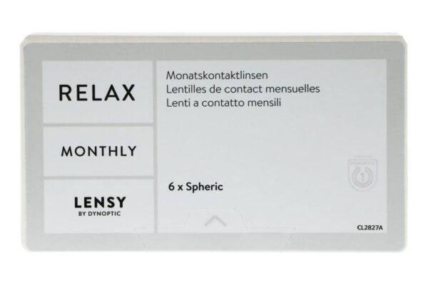 Lensy Monthly Relax Spheric 6 Monatslinsen