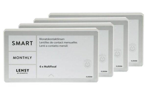 Lensy Monthly Smart Multifocal 4 x 6 Monatslinsen