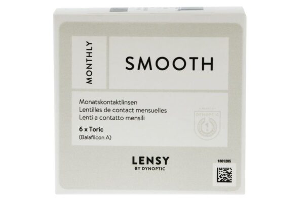 Lensy Monthly Smooth Toric 6 Monatslinsen