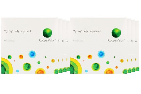 MyDay daily disposable 8 x 90 Sparpaket 12 Monate Tageslinsen