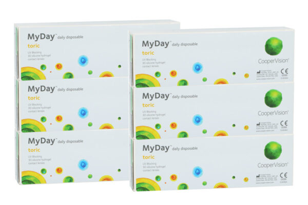 MyDay daily disposable toric 2 x 90 Tageslinsen Sparpaket 3 Monate