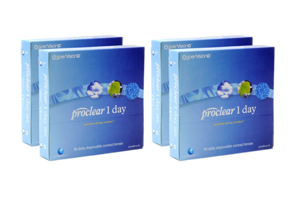 Proclear 1 day 4 x 90 Tageslinsen Sparpaket 6 Monate