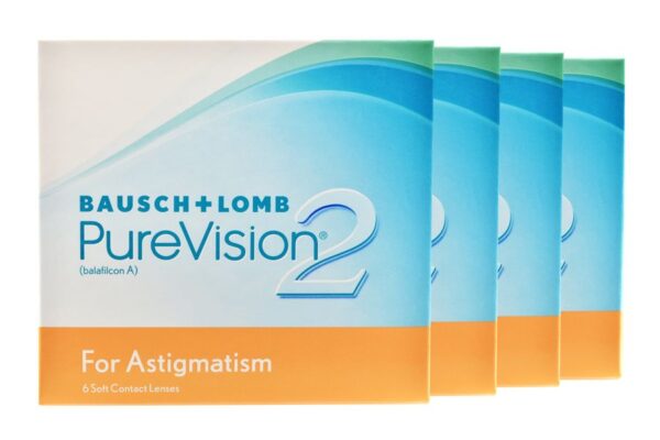 Pure Vision 2 HD For Astigmatism 4 x 6 Monatslinsen