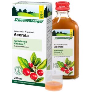 Schoenenberger® Acerola, Jus de fruit naturel trouble