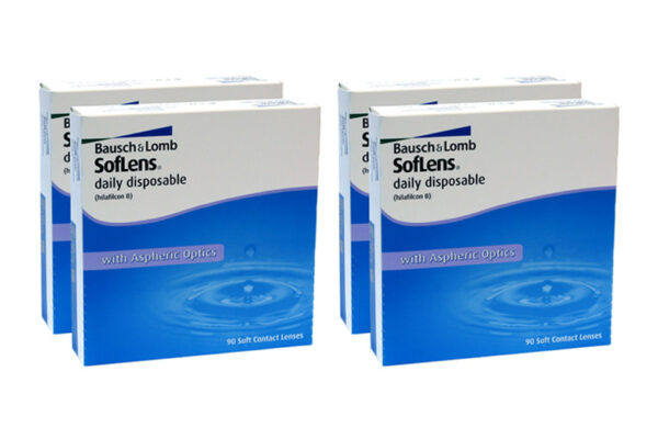 SofLens daily disposable 4 x 90 Tageslinsen Sparpaket 6 Monate