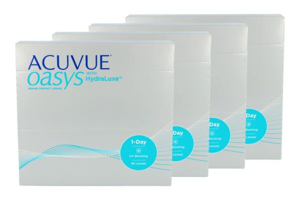 Acuvue Oasys 1-Day 4 x 90 Tageslinsen Sparpaket für 6 Monate von J&J