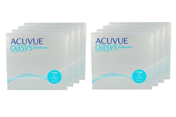 Acuvue Oasys 1-Day 8 x 90 Tageslinsen Sparpaket für 12 Monate von J&J