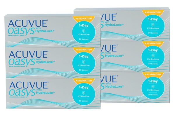 Acuvue Oasys 1-Day for Astigmatism 2 x 90 Tageslinsen Sparpaket 3 Monate