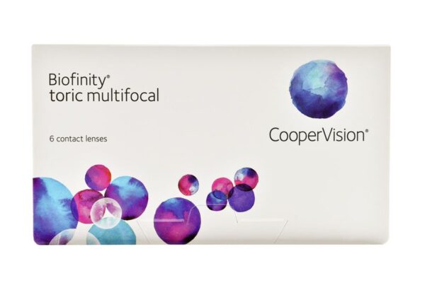 Biofinity toric multifocal 6 Monatslinsen von Cooper Vision