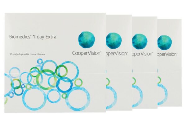 Biomedics 1 day Extra 4 x 90 - Tageslinsen Sparpaket für 6 Monate
