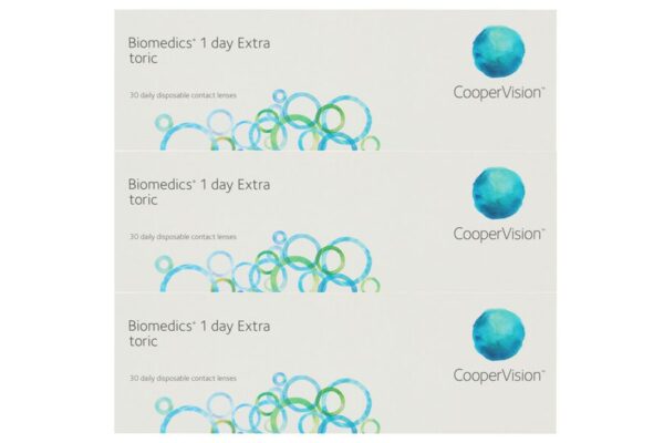 Biomedics 1 day Extra toric 90 - Tageslinsen von Cooper Vision