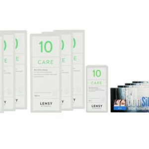 ConSiL Plus Toric 4 x 6 Monatslinsen + Lensy Care 10 Jahres-Sparpaket