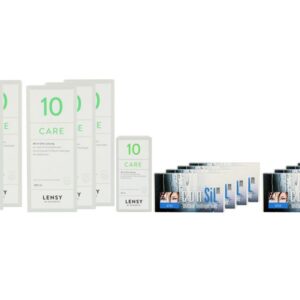 ConSiL Plus Zoom 8 x 3 Monatslinsen + Lensy Care 10 Jahres-Sparpaket