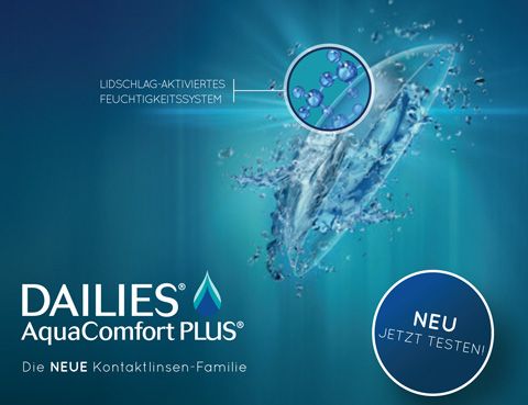 Dailies AquaComfort Plus 2 x 90 Tageslinsen Sparpaket 3 Monate von Alcon