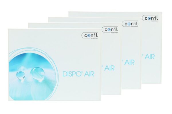 Dispo Air 4 x 90 Stück - Tageslinsen Sparpaket für 6 Monate von Conil