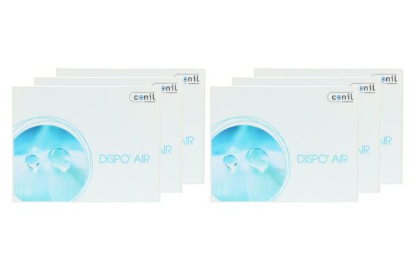 Dispo Air 6 x 90 Stück - Tageslinsen Sparpaket für 9 Monate von Conil