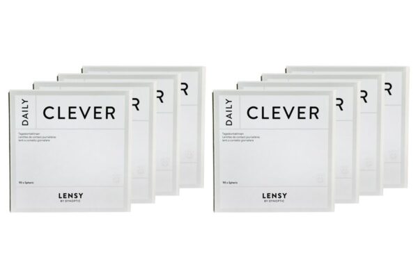 Lensy Daily Clever Spheric 8 x 90 Tageslinsen Sparpaket 12 Monate