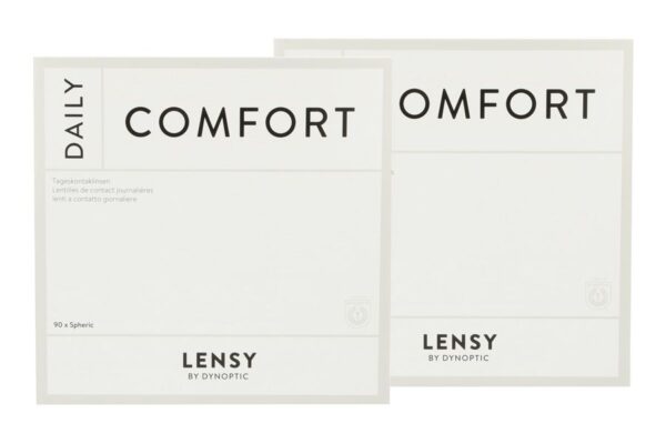 Lensy Daily Comfort Spheric 2 x 90 Tageslinsen Sparpaket 3 Monate