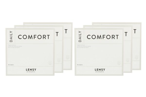 Lensy Daily Comfort Spheric 6 x 90 Tageslinsen Sparpaket 9 Monate