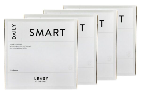 Lensy Daily Smart Spheric 4 x 90 Tageslinsen Sparpaket 6 Monate