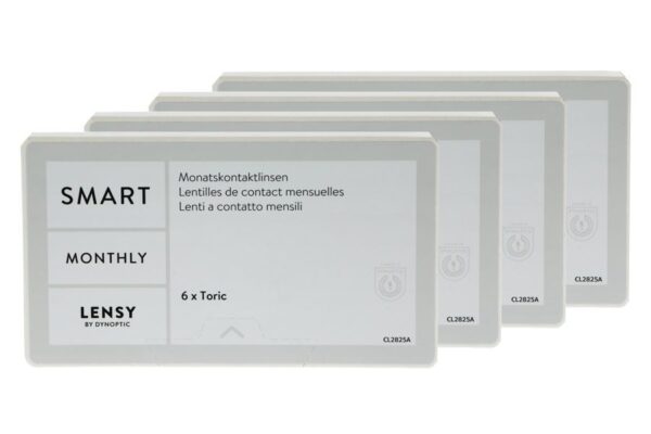 Lensy Monthly Smart Toric 4 x 6 Monatslinsen