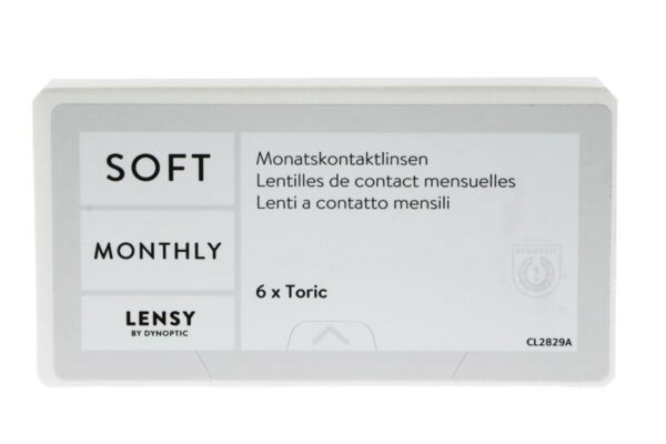 Lensy Monthly Soft Toric 6 Monatslinsen