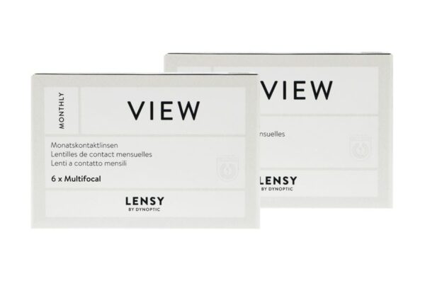 Lensy Monthly View Multifocal 2 x 6 Monatslinsen