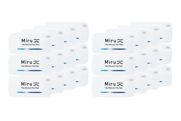 Miru 1 day Flat Pack Toric 8 x 90 Tageslinsen Sparpaket für 12 Monate