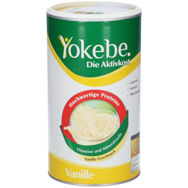 Yokebe Vanille, lactosefrei