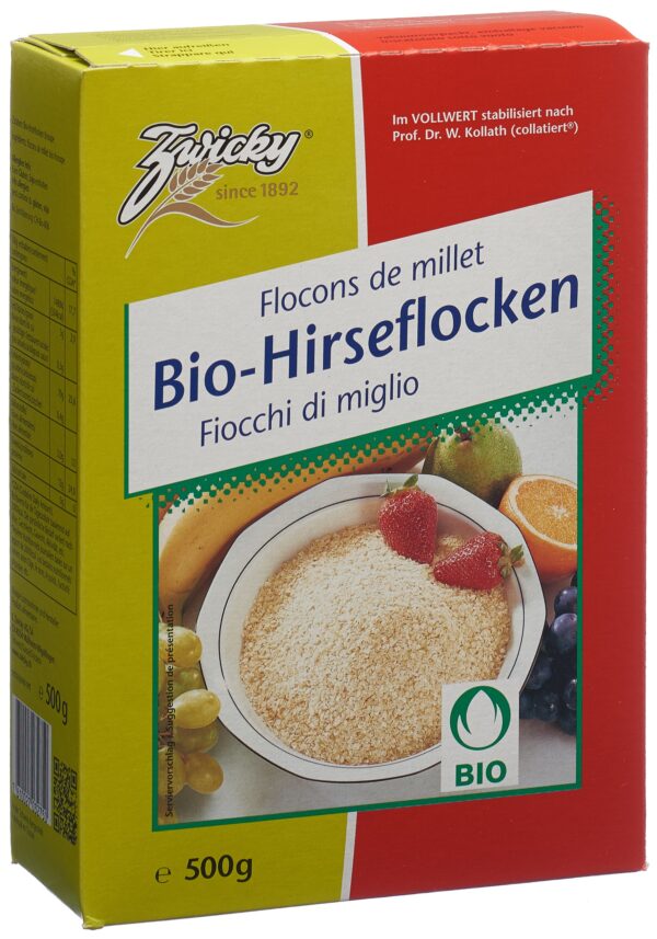 Zwicky Bio Hirseflocken (500 g)