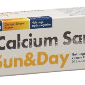 Calcium Sandoz Sun & Day Brausetablette (20 Stück)